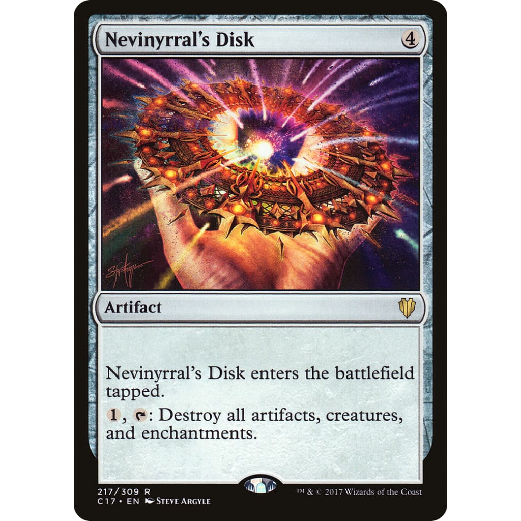 Nevinyrral's Disk (C17-217)