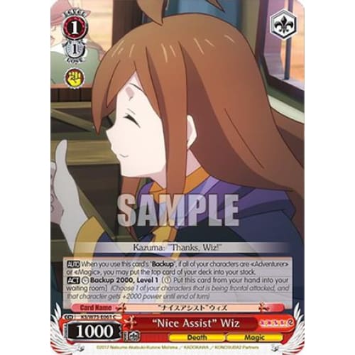 "Nice [strong]Assist[/strong]" Wiz (KONOSUBA -GOD’S BLESSING ON THIS WONDERFUL WORLD! RE:EDIT) C