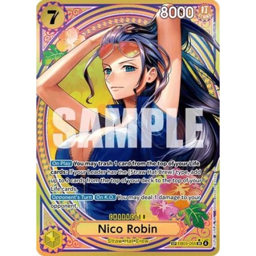Nico Robin - 055 (SP) EB03-055 SR Extra Booster: One Piece Heroines Edition  Foil