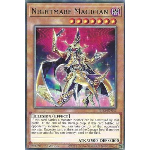 Nightmare Magician - PHRE-EN047 Rare 1st Edition
