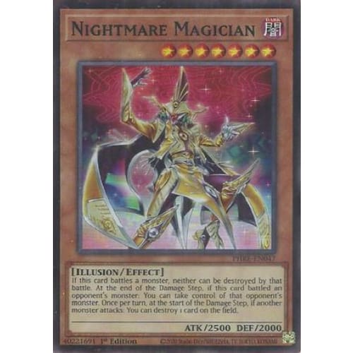 Nightmare Magician (Super Rare) - PHRE-EN047 Super Rare 1st Edition