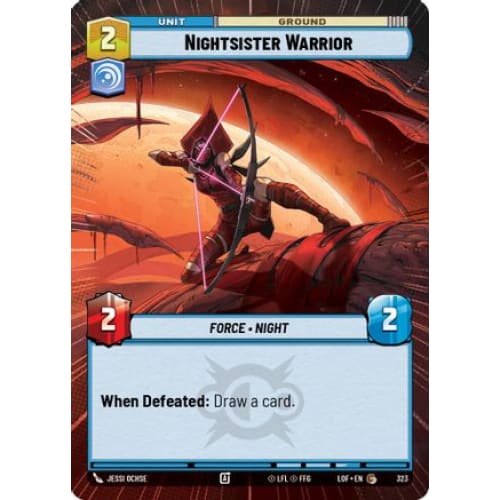 Nightsister Warrior (Hyperspace) (323)