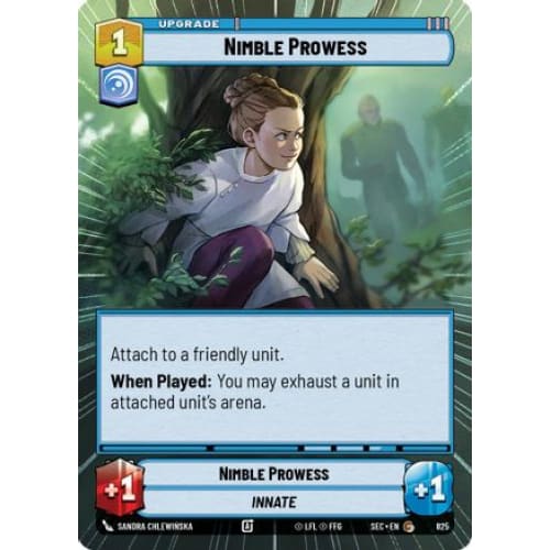 Nimble Prowess (Hyperspace Foil) (825)  Foil
