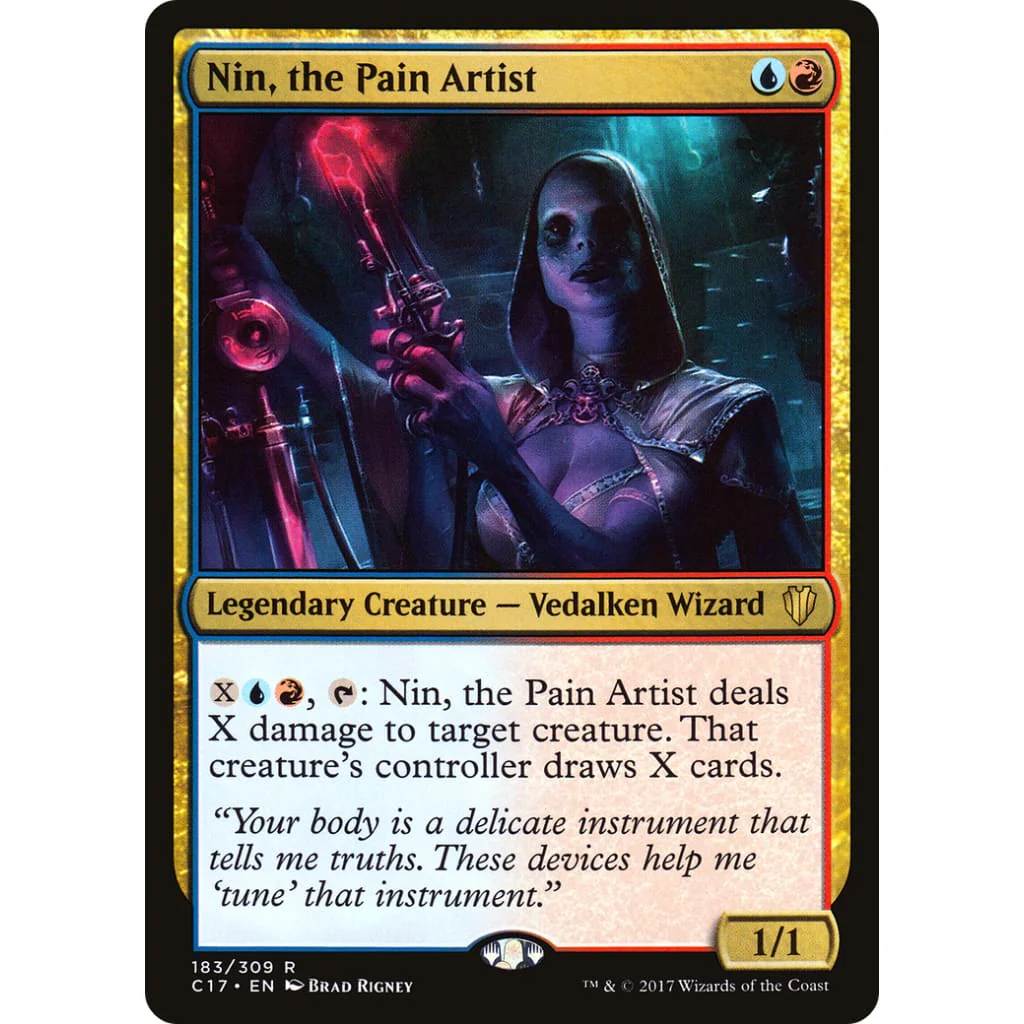 Nin, the Pain Artist (C17-183)
