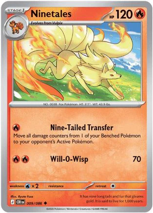 Ninetales (9) Uncommon