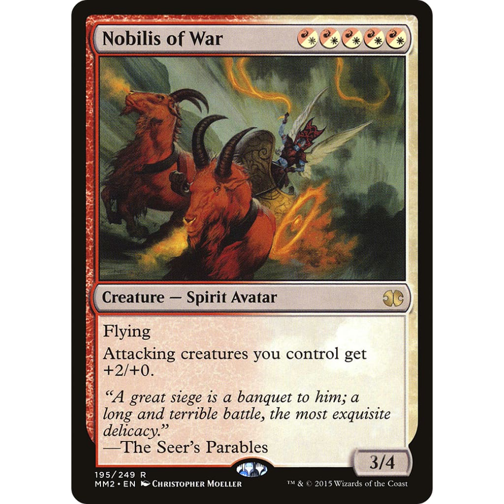 Nobilis of War (MM2-195) Foil