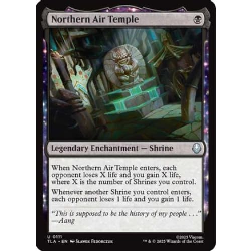 Northern Air Temple (TLA-111) Foil