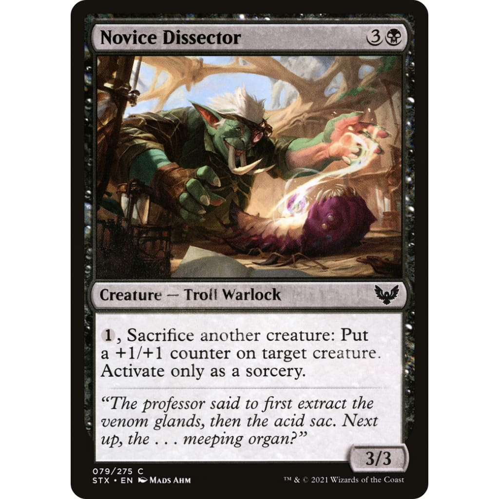 Novice Dissector (STX-079) Foil