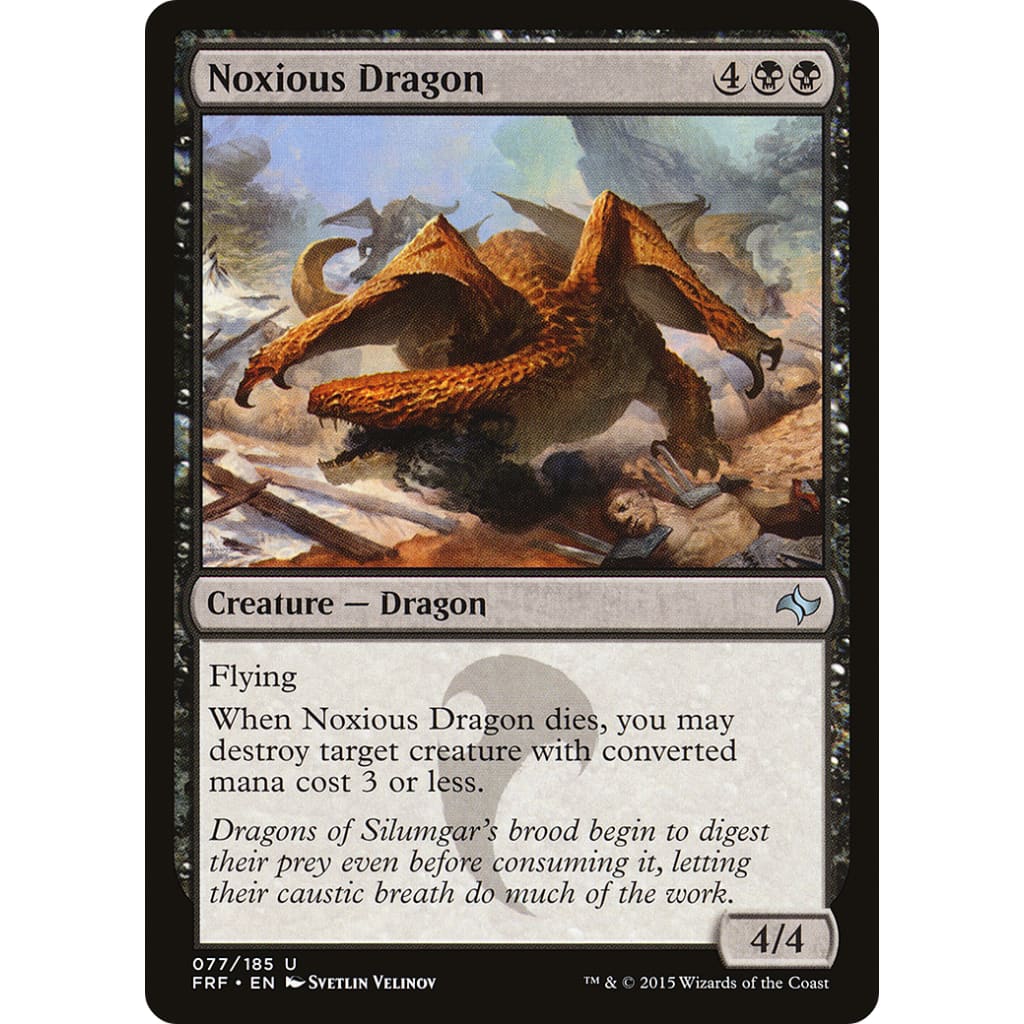 Noxious Dragon (FRF-077) Foil