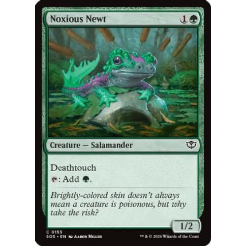 Noxious Newt (SOS-155) Foil