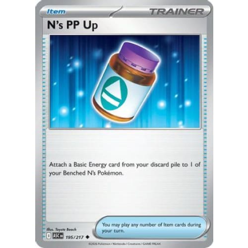 N's PP Up - 195/217 (195) Uncommon