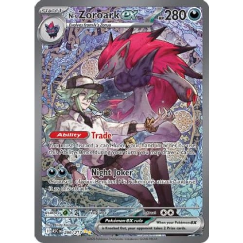 N's Zoroark ex - 286/217 (286) Special Illustration Rare Holofoil