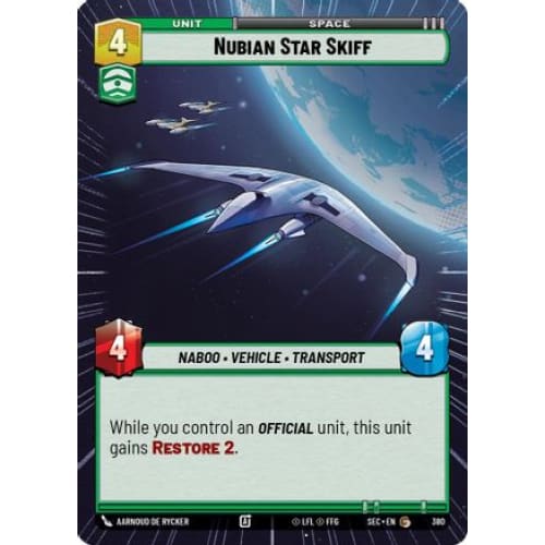 Nubian Star Skiff (Hyperspace) (380)