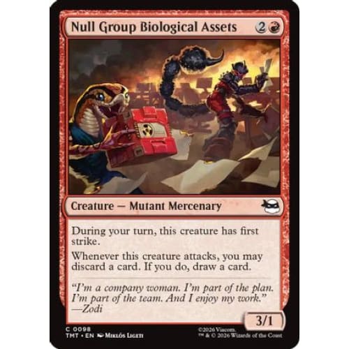 Null Group Biological Assets (TMT-098) Foil