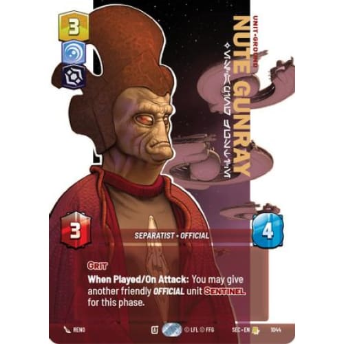 Nute Gunray - Escaping Justice (Prestige) (1044)