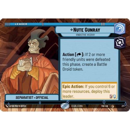 Nute Gunray - Vindictive Viceroy (Hyperspace) (277)