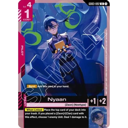 Nyaan (GD03-092) - Steel Requiem