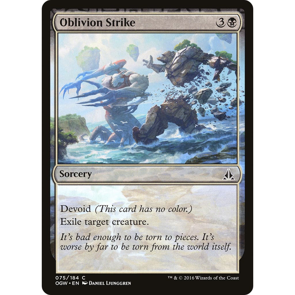 Oblivion Strike (OGW-075): (devoid)
