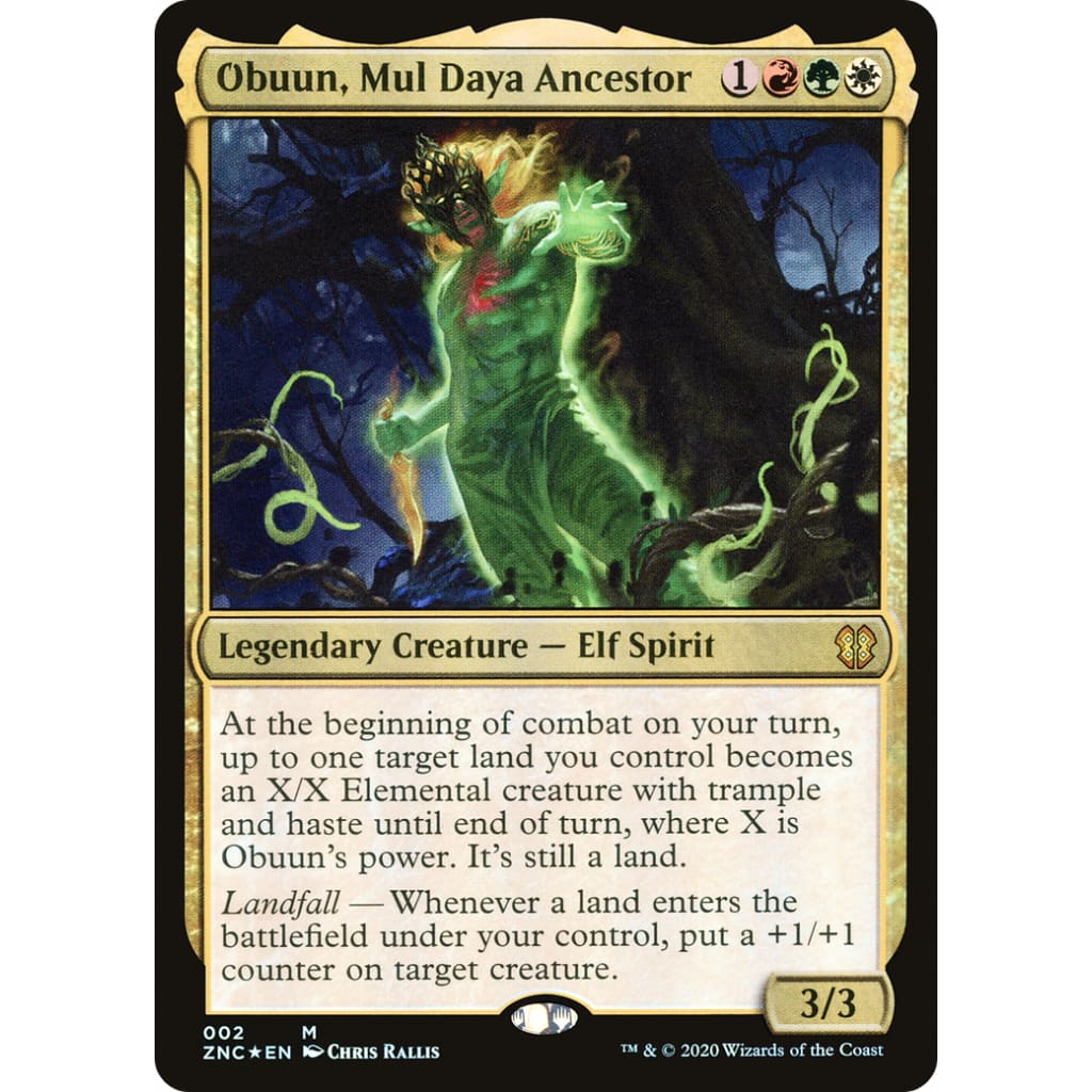 Obuun, Mul Daya Ancestor (ZNC-002) Foil
