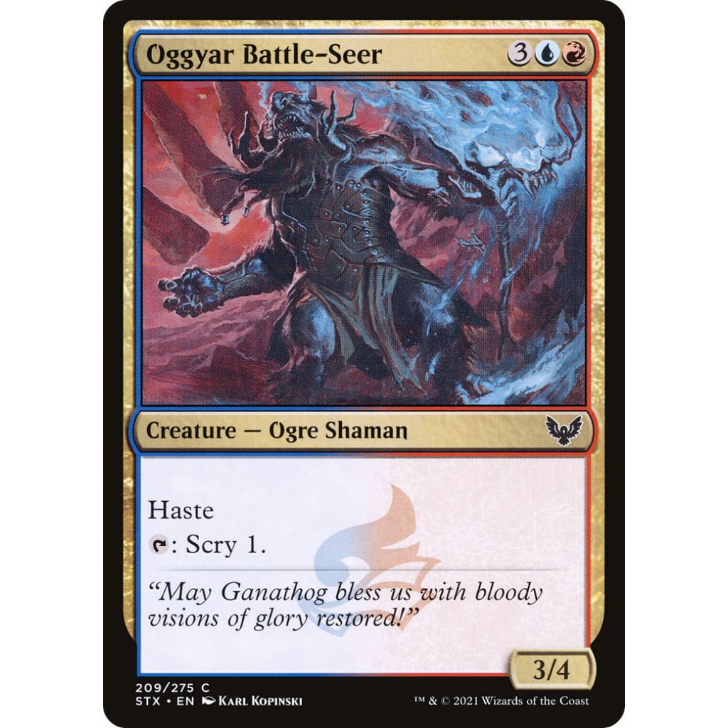 Oggyar Battle-Seer (STX-209) Foil