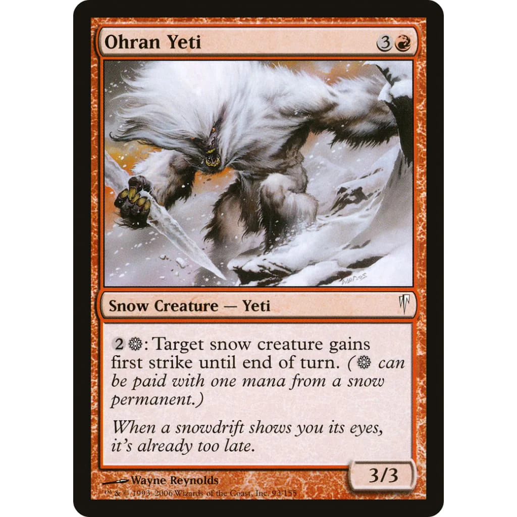 Ohran Yeti (CSP-093)