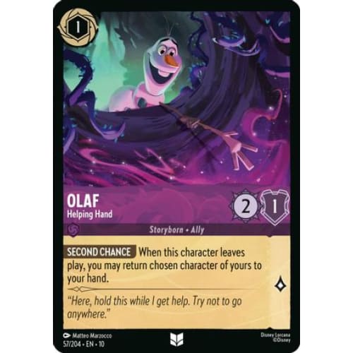 Olaf - Helping Hand (57/204) - Whispers in the Well