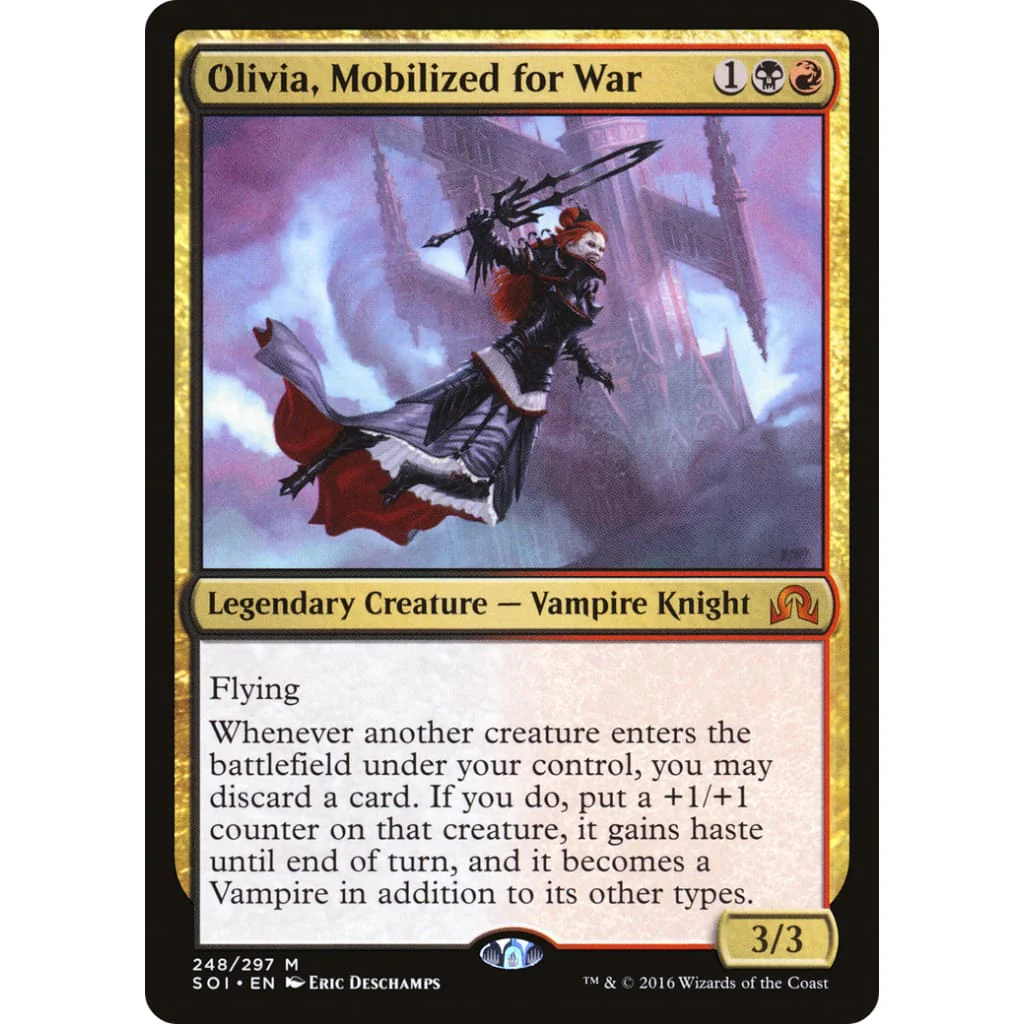 Olivia, Mobilized for War (SOI-248) Foil