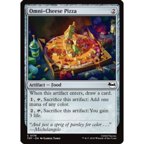 Omni-Cheese Pizza (TMT-176) Foil