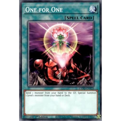 One for One - L5DD-ENY25 Common / Short Print 1st Edition