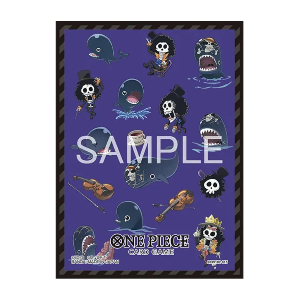 One Piece CG OFFICIAL CARD SLEEVES 14 - ・Brook & Laboon