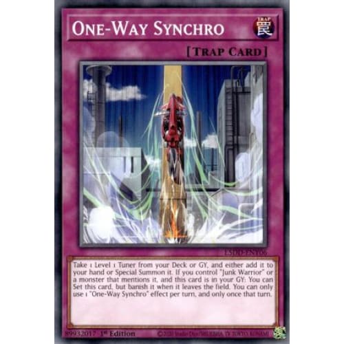 One-Way Synchro - L5DD-ENY06 Common / Short Print 1st Edition