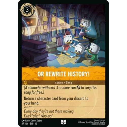 Or Rewrite History! (27/204) - Whispers in the Well
