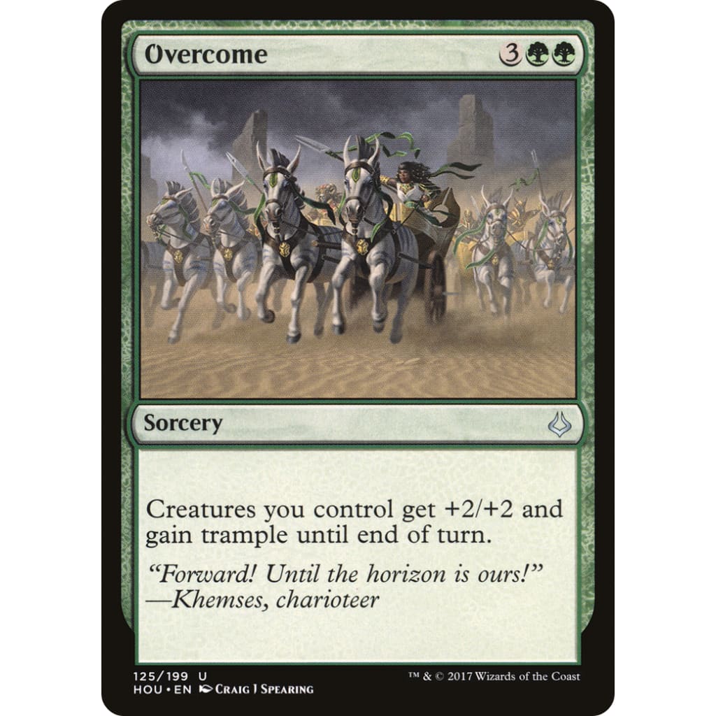 Overcome (HOU-125) Foil
