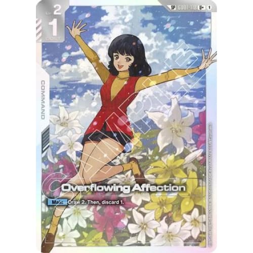 Overflowing Affection (SP) (U+) (GD01-118) - Steel Requiem Holofoil