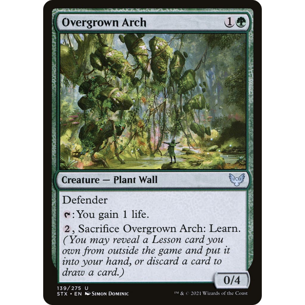 Overgrown Arch (STX-139) Foil