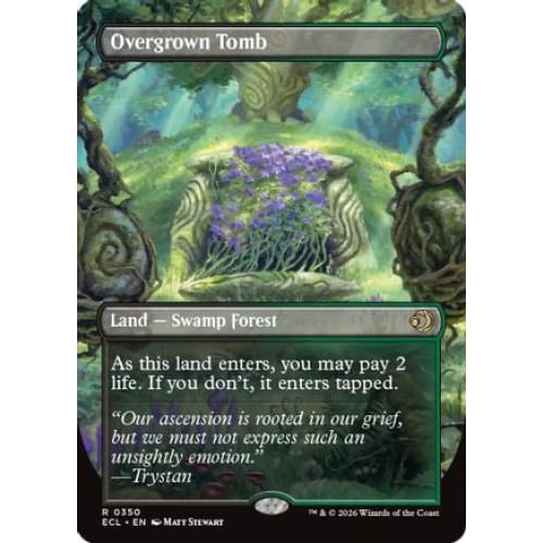 Overgrown Tomb (Borderless) (ECL-350) Foil