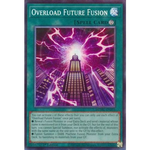Overload Future Fusion (Collector's Rare) - MZMU-EN055 Collector's Rare 1st Edition