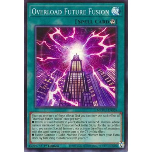 Overload Future Fusion - MZMU-EN055 Super Rare 1st Edition