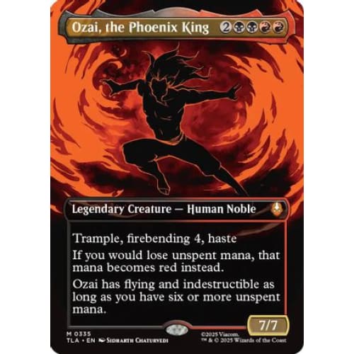 Ozai, the Phoenix King (0335) (Borderless) (TLA-335)