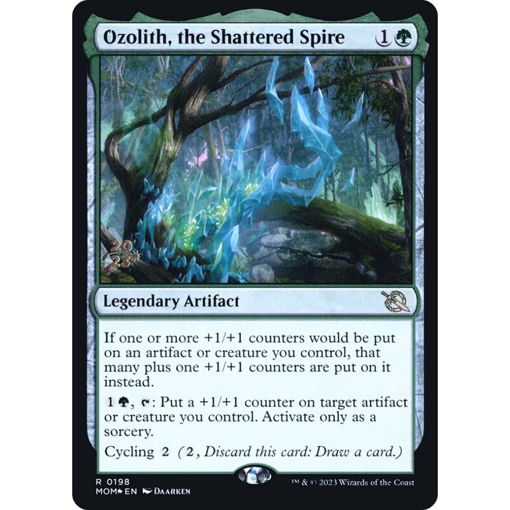 Ozolith, the Shattered Spire (PRE-198S) Foil