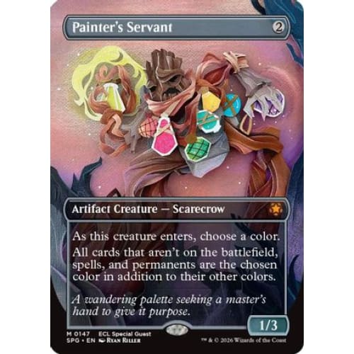 Painter's Servant (Borderless) (SPG-147)