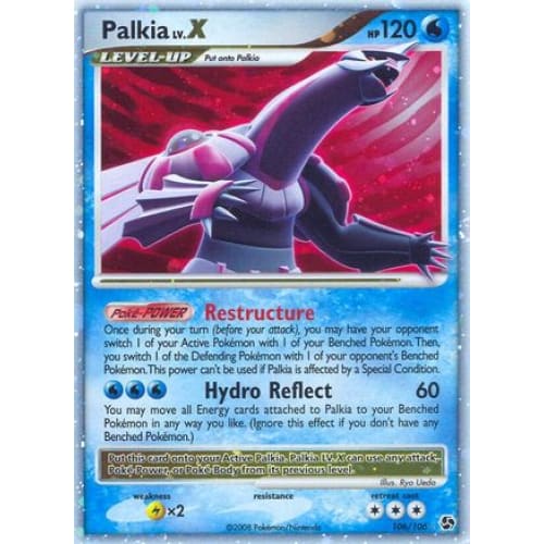 Palkia LV.X (106) Ultra Rare Holofoil