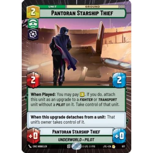 Pantoran Starship Thief (Hyperspace Foil) (817)  Foil