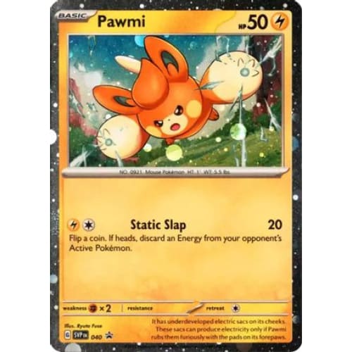 Pawmi - 040 (Cosmos Holo) (40) Promo Holofoil