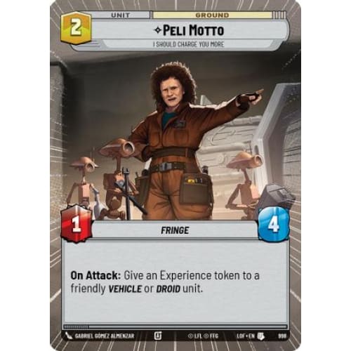 Peli Motto - I Should Charge You More (Hyperspace Foil) (998)  Foil