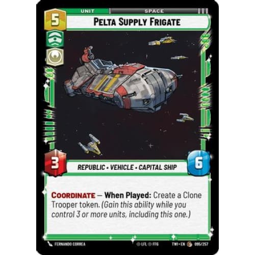 Pelta Supply Frigate (095/257)  Foil