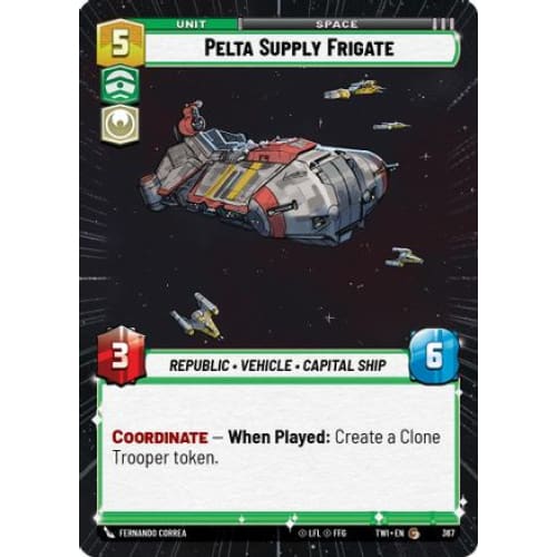 Pelta Supply Frigate (Hyperspace) (367)  Foil