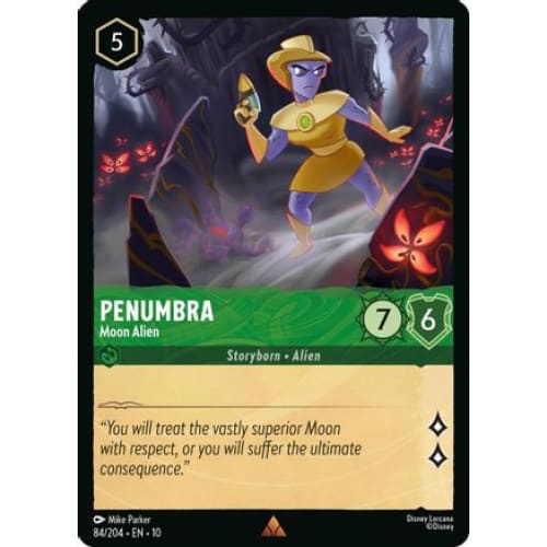 Penumbra - Moon Alien (84/204) - Whispers in the Well Cold Foil