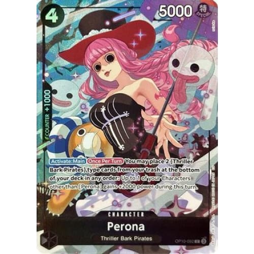 Perona (Premium Card Collection -Best Selection Vol. 4-) OP10-092 C One Piece Promotion Cards  Foil