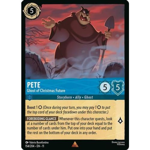 Pete - Ghost of Christmas Future (154/204) - Winterspell Cold Foil